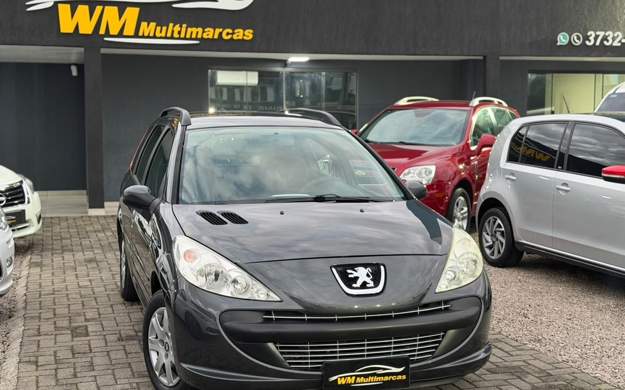 Peugeot 207 SW XR 1.4 Flex 8V 5p 2011 Cinza — foto 1 de 3