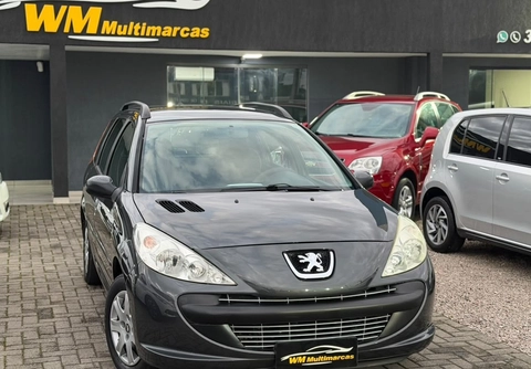 Peugeot 207 SW XR 1.4 Flex 8V 5p 2011 Cinza — foto 1 de 3