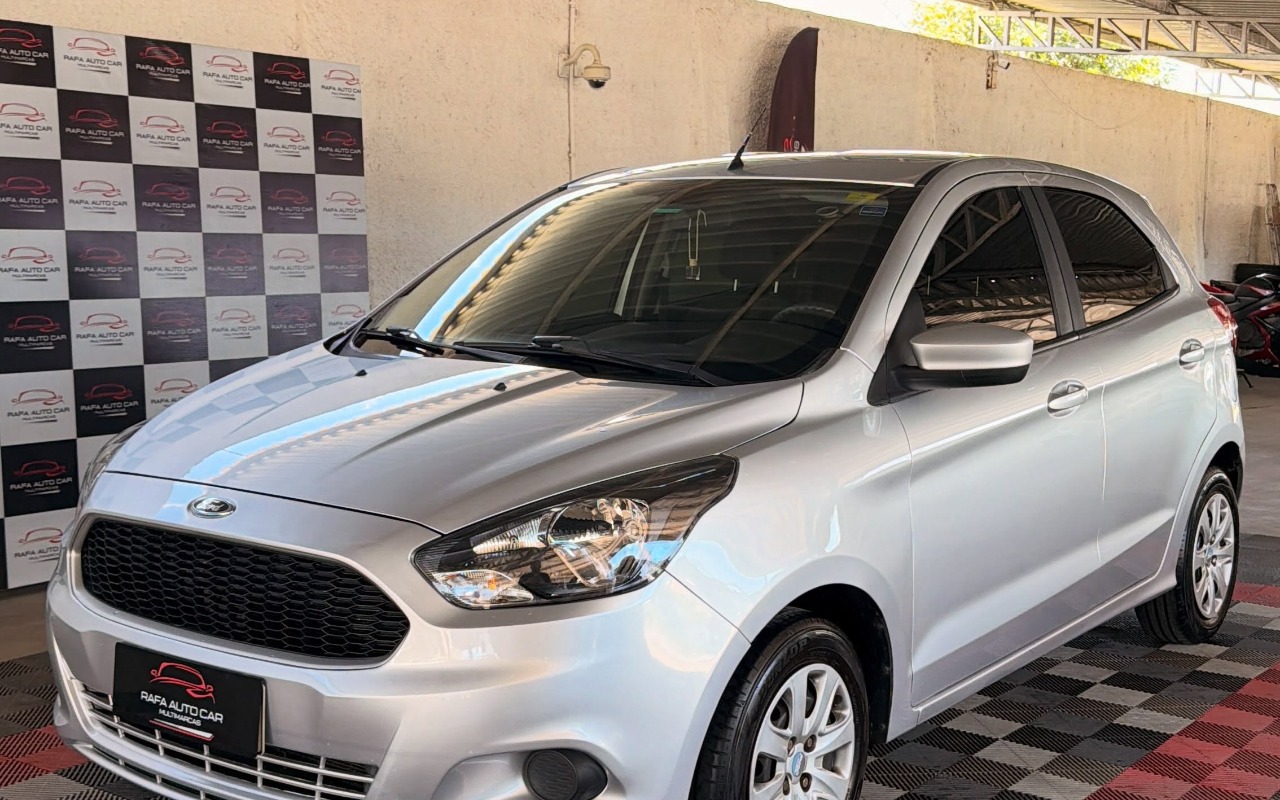 Ford Ka 1.0 S TiVCT Flex 5p 2018 Prata — foto 1 de 3
