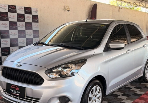 Ford Ka 1.0 S TiVCT Flex 5p 2018 Prata — foto 1 de 3
