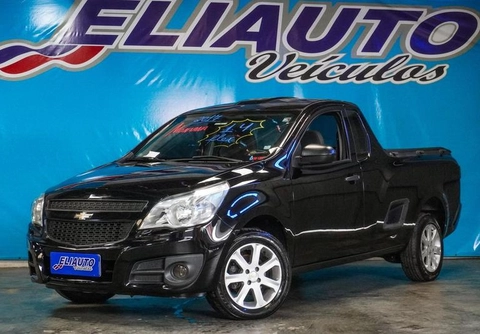 Chevrolet Montana 2017 Preto — foto 1 de 3