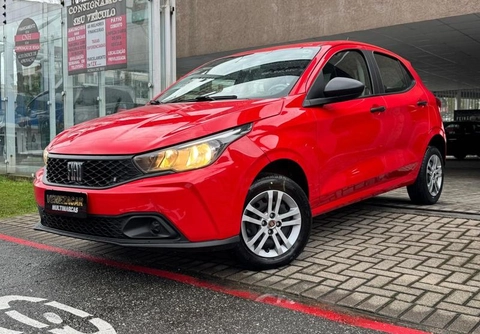 Fiat Argo 1.0 6V Flex 2023 Vermelho — foto 1 de 3