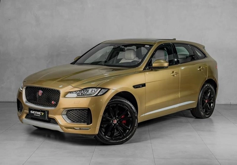 Jaguar F-Pace 2017 Amarelo — foto 1 de 3