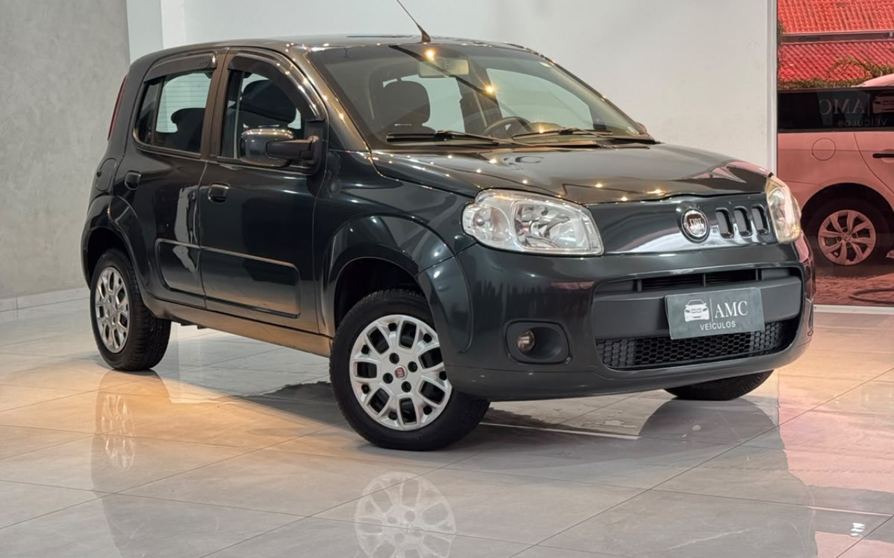 Fiat Uno 2014 Cinza — foto 1 de 3