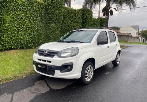 Fiat Uno DRIVE 1.0 Flex 6V 5p 2018 Branco — foto 1 de 3