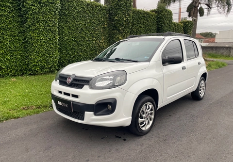 Fiat Uno DRIVE 1.0 Flex 6V 5p 2018 Branco — foto 1 de 3