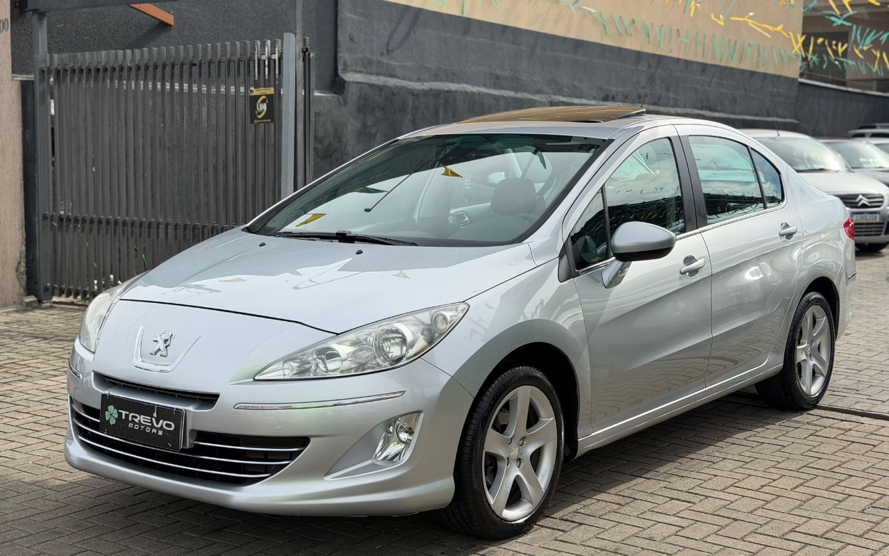 Peugeot 408 2012 Prata — foto 1 de 3