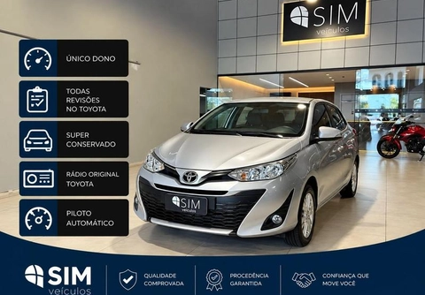 Toyota Yaris 2019 Prata — foto 1 de 3