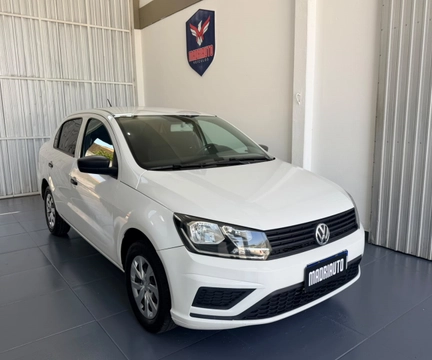 Volkswagen Voyage 1.0 Flex 12V 4p 2023 Branco — foto 1 de 3