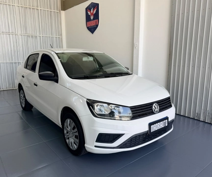Volkswagen Voyage 1.0 Flex 12V 4p 2023 Branco — foto 1 de 3