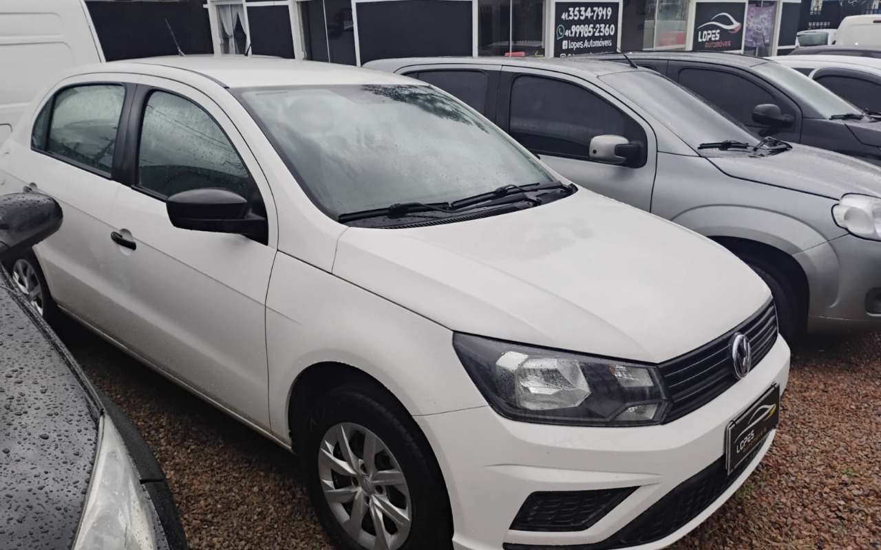 Volkswagen Gol 1.0 Flex 12V 5p 2020 Branco — foto 1 de 3