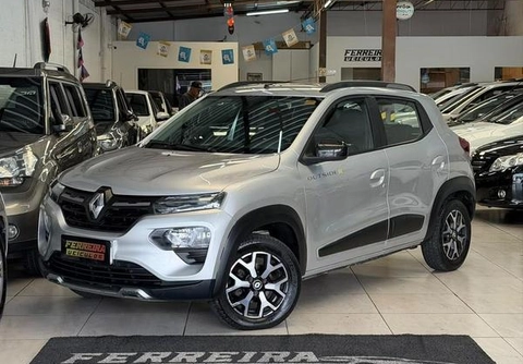 Renault Kwid 2023 Prata — foto 1 de 3