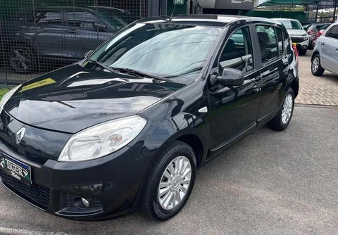Renault Sandero 2013 Preto — foto 1 de 3