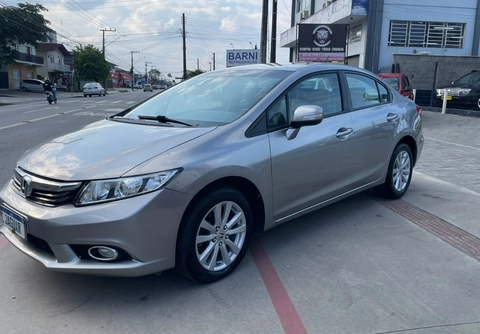 Honda Civic 2014 Cinza — foto 1 de 3
