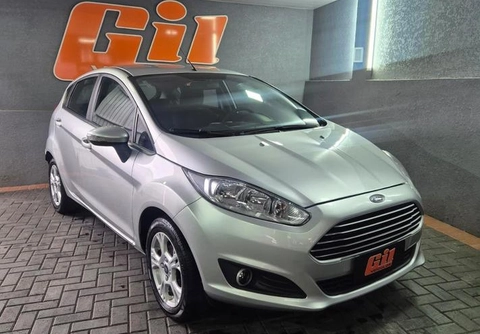 Ford Fiesta 1.5 16V Flex Mec. 5p 2014 Prata — foto 1 de 3