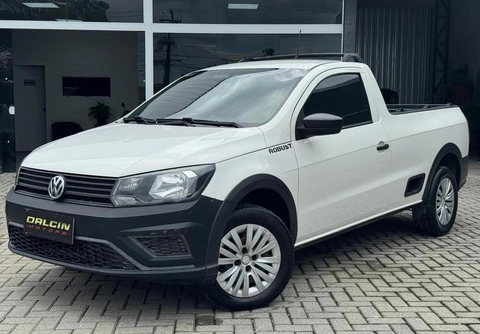 Volkswagen Saveiro 2021 Branco — foto 1 de 3