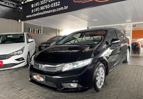 Honda Civic 2012 Preto — foto 1 de 3