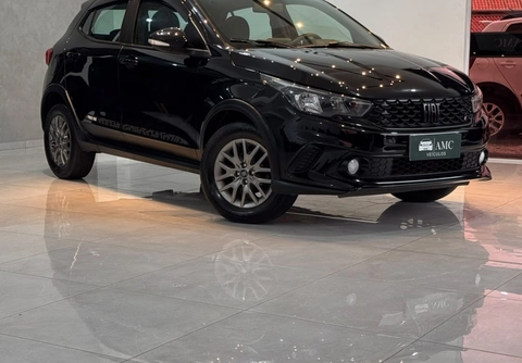 Fiat Argo TREKKING 1.3 8V Flex 2021 Preto — foto 1 de 3