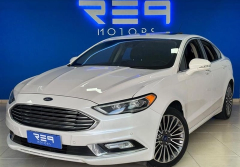 Ford Fusion 2018 Branco — foto 1 de 3