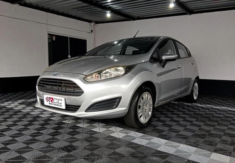 Ford Fiesta 1.5 16V Flex Mec. 5p 2014 Prata — foto 1 de 3