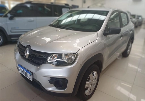 Renault Kwid 2022 Prata — foto 1 de 3