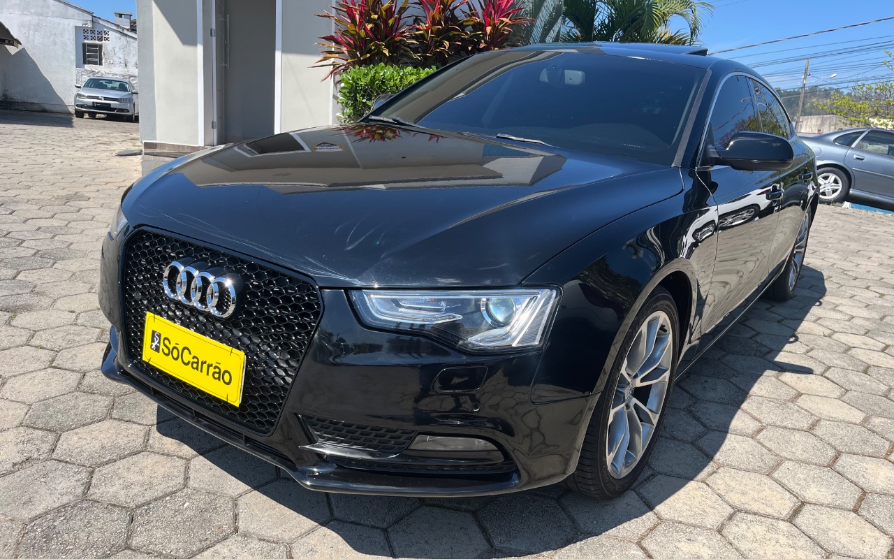 Audi A5 2016 Preto — foto 1 de 3