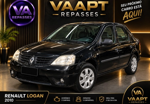 Renault Logan 2010 Preto — foto 1 de 1