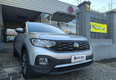 Volkswagen T-Cross 2022 Prata — foto 1 de 3
