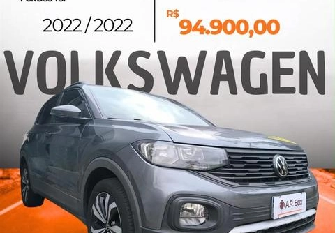 Volkswagen T-Cross 2022 Cinza — foto 1 de 3