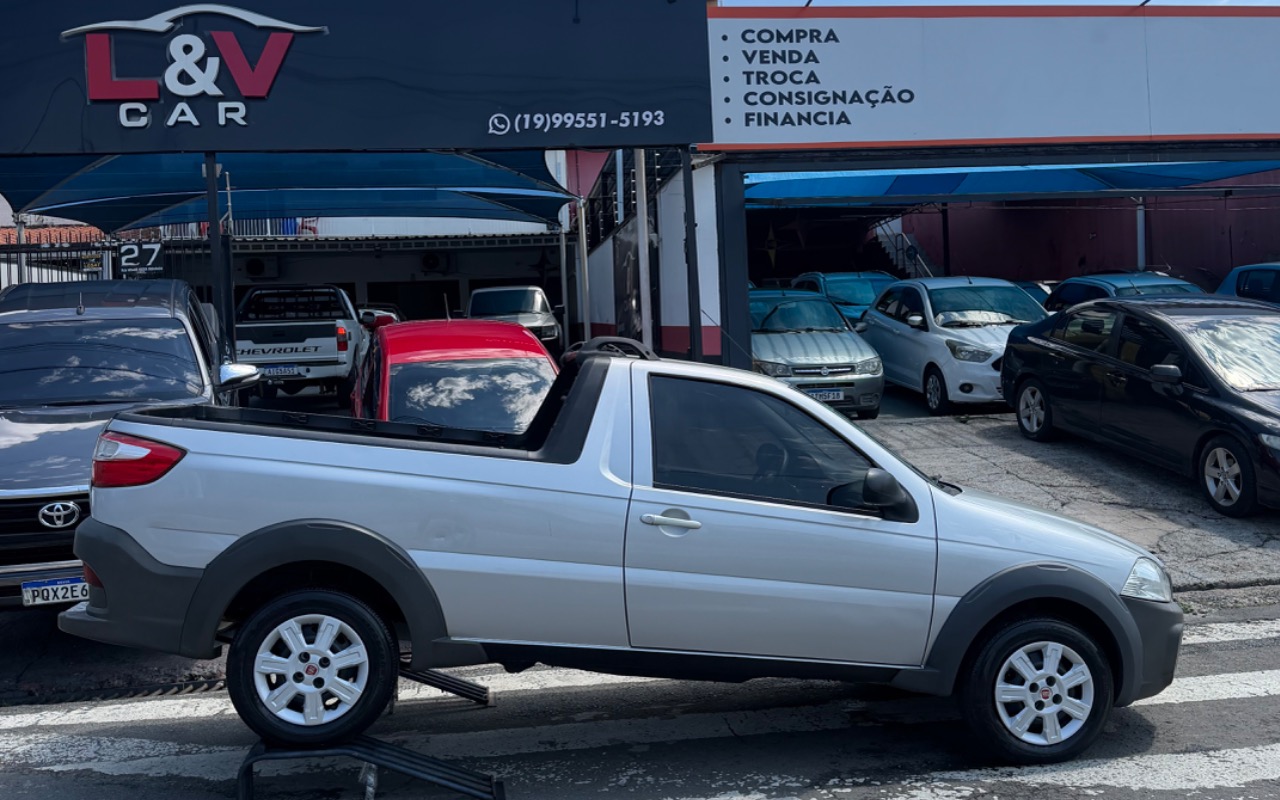 Fiat Strada 2016 Prata — foto 1 de 3