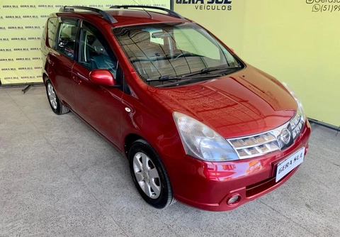 Nissan LIVINA 2012 Vermelho — foto 1 de 3