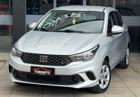 Fiat Argo DRIVE 1.0 6V Flex 2022 Prata — foto 1 de 3