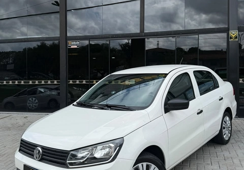 Volkswagen Voyage 1.0 Flex 12V 4p 2023 Branco — foto 1 de 3