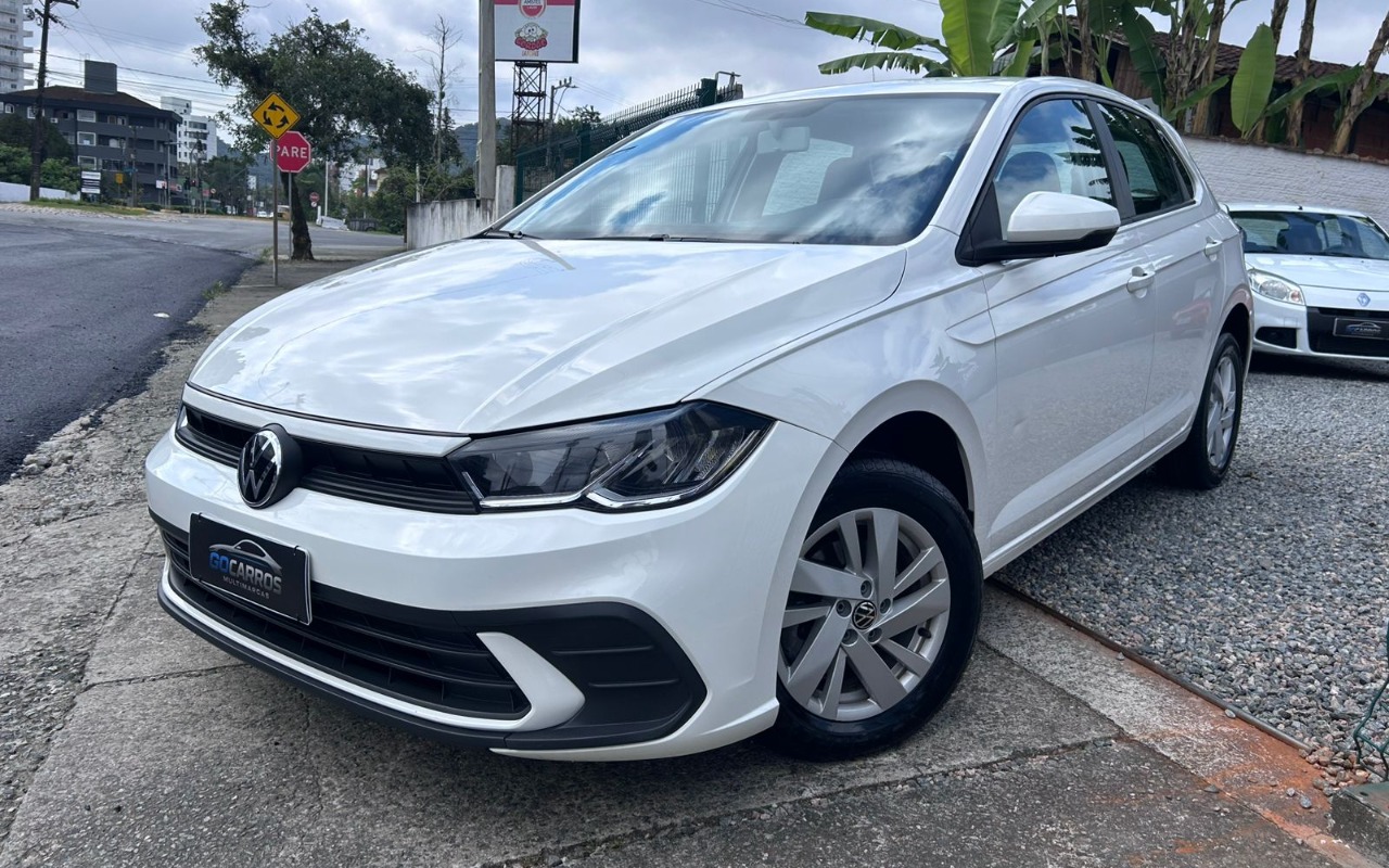 Volkswagen Polo 1.0 TSI Flex 12V 5p 2024 Branco — foto 1 de 3