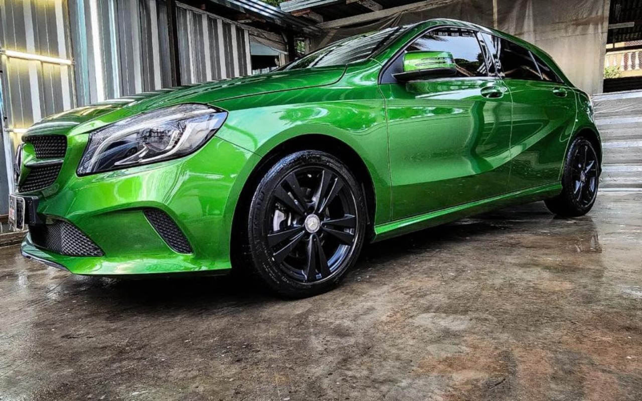 Mercedes-Benz A-200 1.6 TB/Flex Aut. 2016 Verde — foto 1 de 3