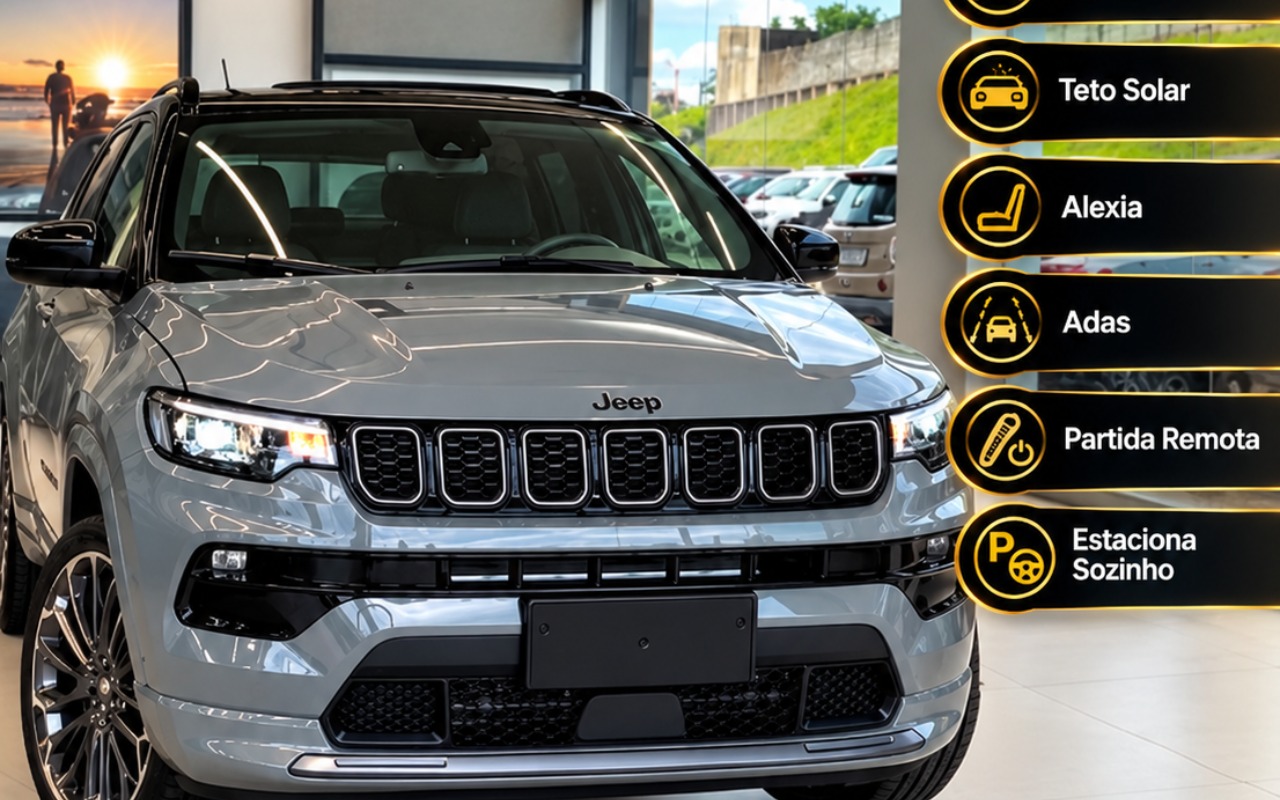 Jeep Compass 2026 Cinza — foto 1 de 3