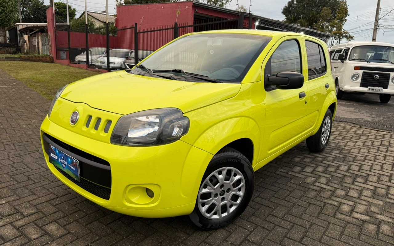 Fiat Uno 2014 Verde — foto 1 de 3