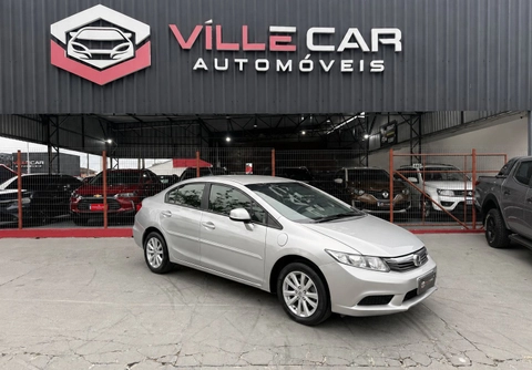 Honda Civic 2014 Prata — foto 1 de 3