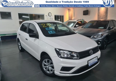Volkswagen Gol 1.0 Flex 12V 5p 2020 Branco — foto 1 de 3
