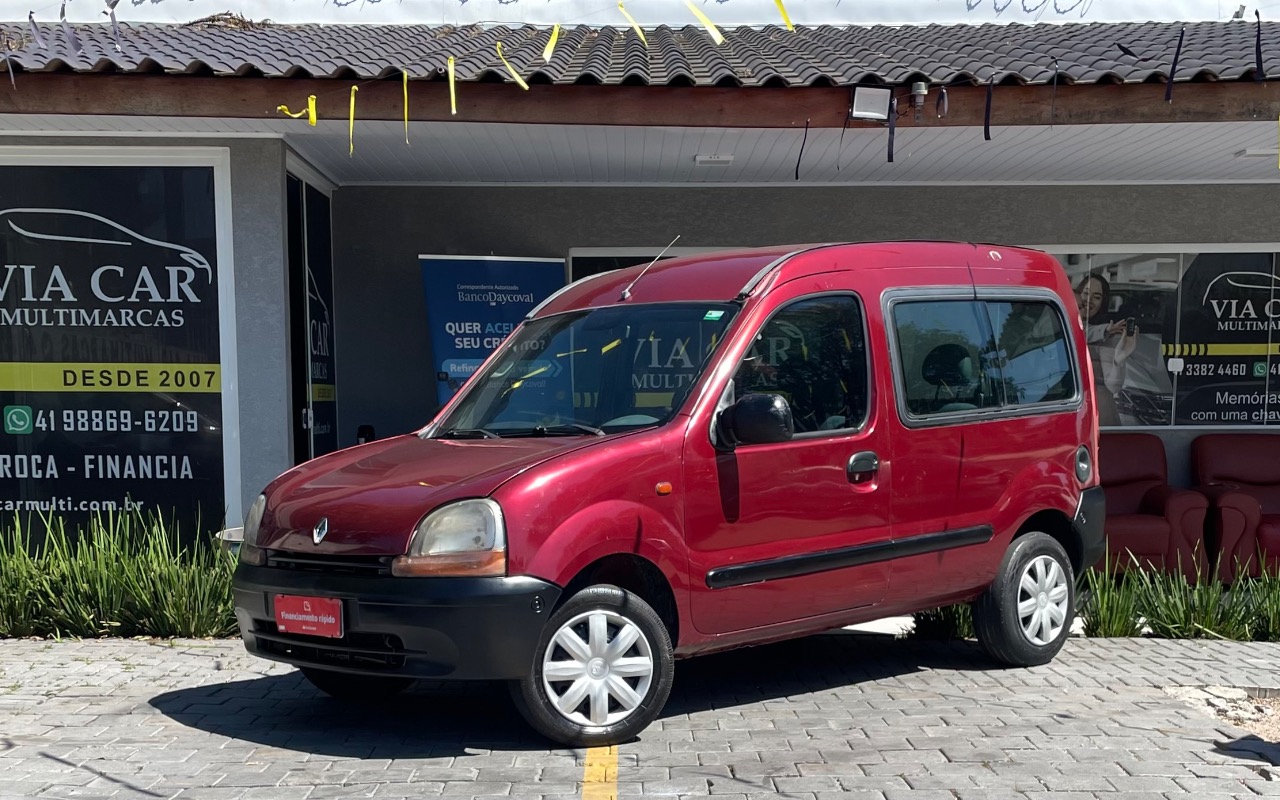 Renault Kangoo 2001 Vermelho — foto 1 de 3