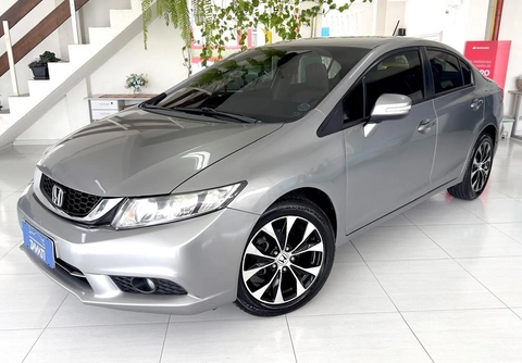 Honda Civic 2016 Cinza — foto 1 de 3
