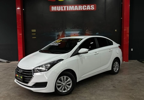 Hyundai HB20S 2018 Branco — foto 1 de 3