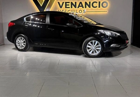 Kia Cerato 1.6 16V Flex Aut. 2016 Preto — foto 1 de 3