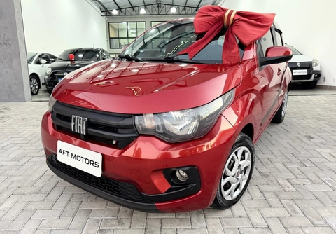 Fiat Mobi DRIVE 1.0 Flex 6V 5p 2018 Vermelho — foto 1 de 3