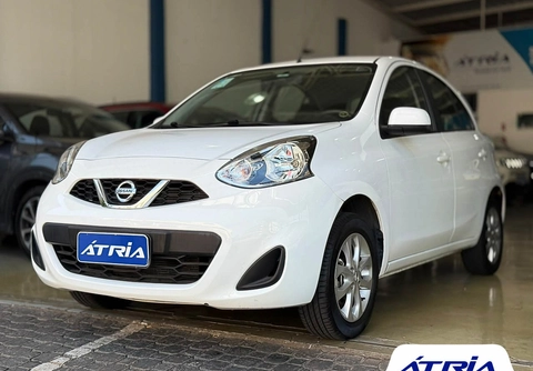 Nissan MARCH SV 1.0 12V Flex 5p 2020 Branco — foto 1 de 3