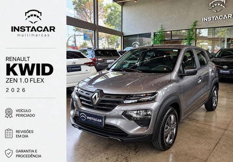 Renault Kwid 2026 Cinza — foto 1 de 3
