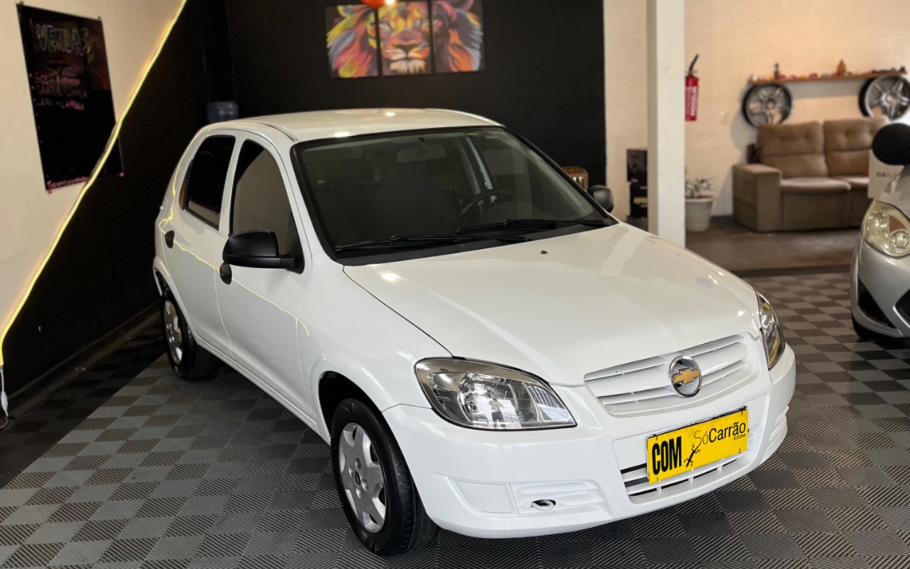 Chevrolet Celta 2010 Branco — foto 1 de 3