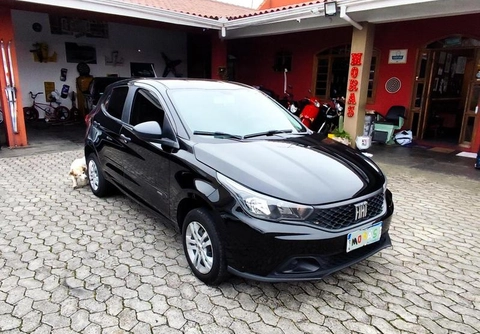 Fiat Argo 1.0 6V Flex 2023 Preto — foto 1 de 3