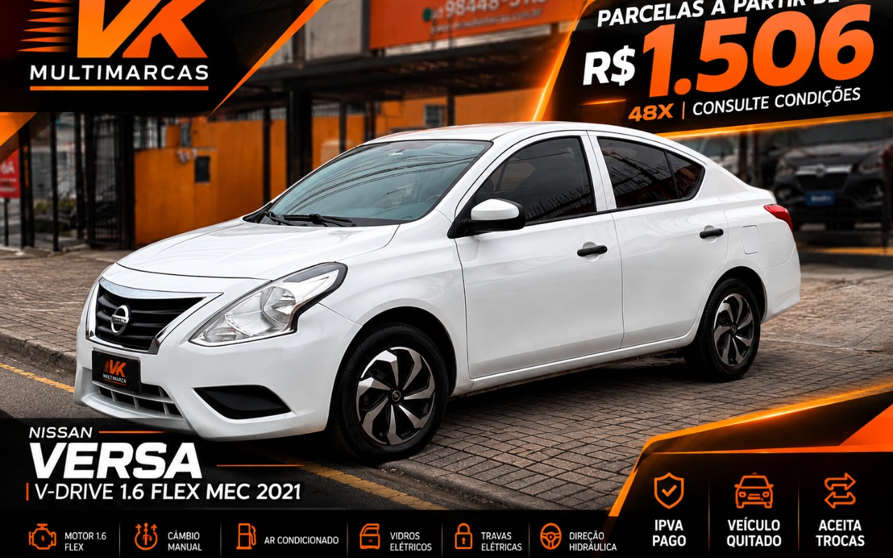Nissan VERSA 2021 Branco — foto 1 de 3