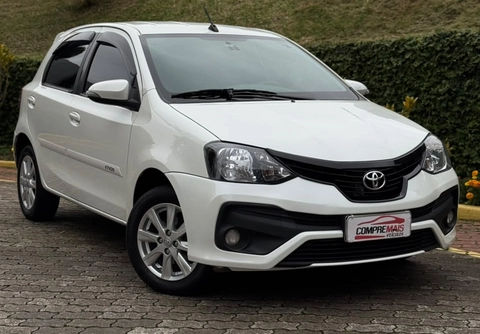 Toyota Etios 2019 Branco — foto 1 de 3
